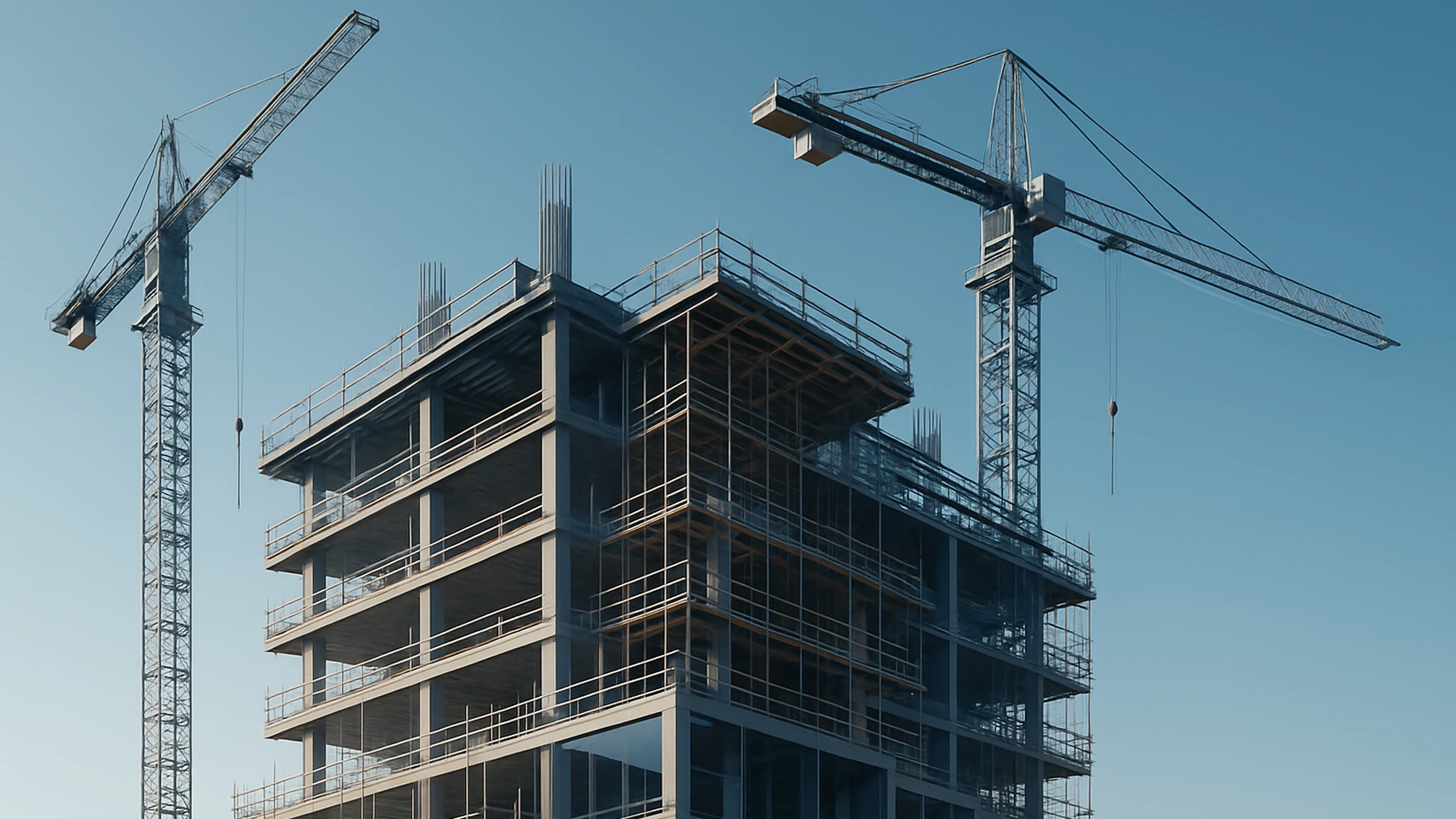 Modern development site